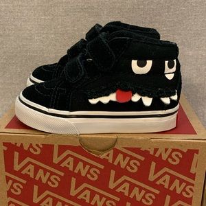 Vans Toddler Monster Face SK8-Mid Reissue V Shoes